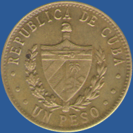 1 песо Кубы 1983 года