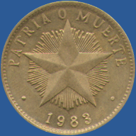 1 песо Кубы 1983 года